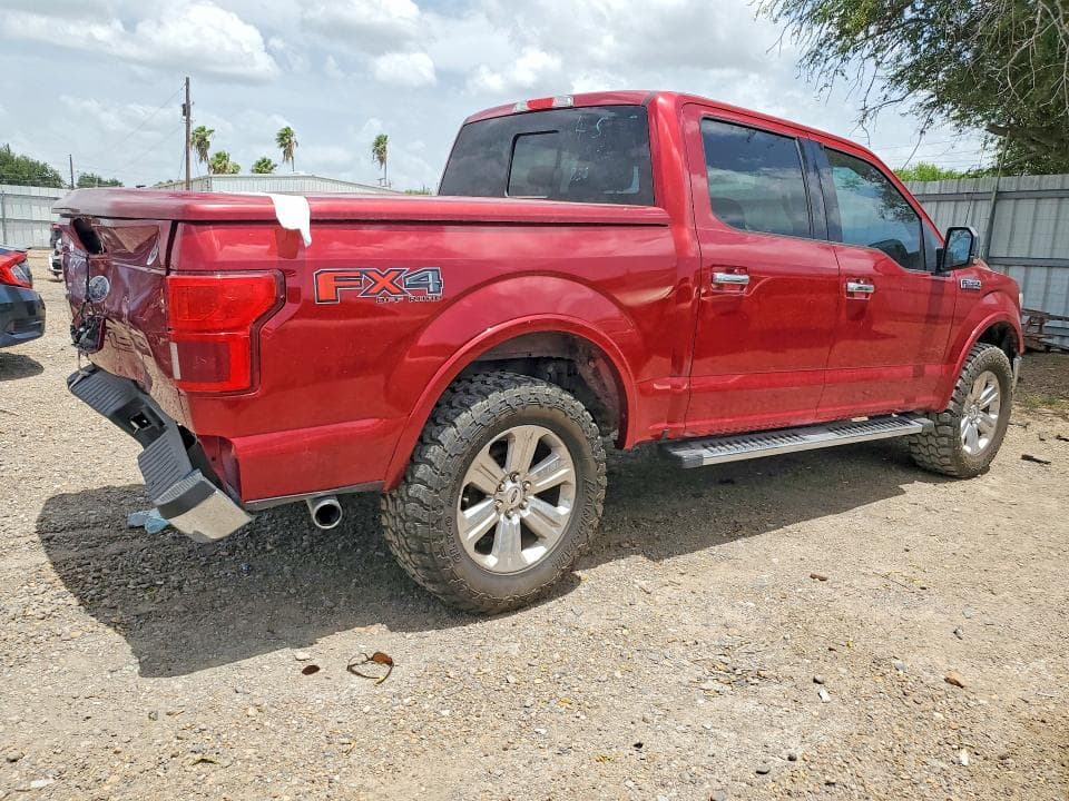 2018 FORD F150 SUPERCREW SUPERCREW 3