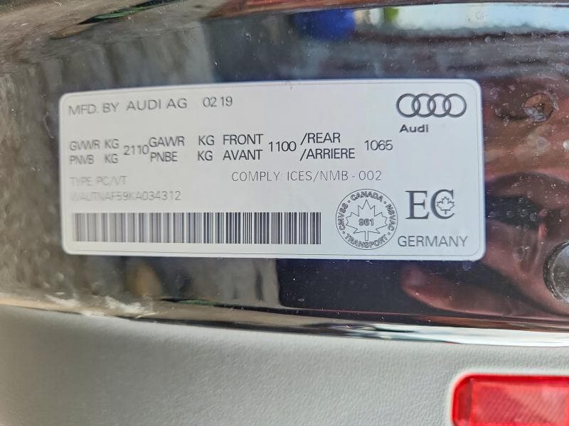 2019 AUDI A5 PREMIUM PLUS 12