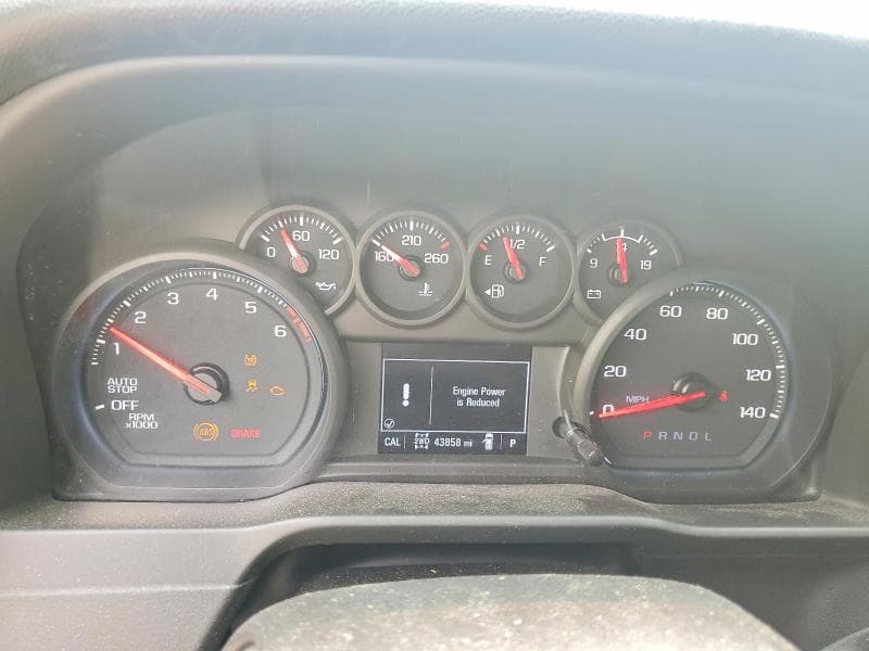2021 CHEVROLET SILVERADO K1500 CUSTOM K1500 CUSTOM 9