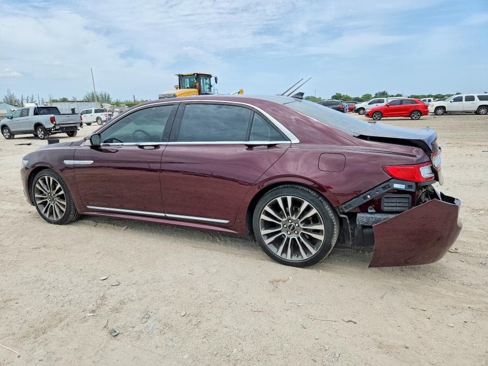 2018 LINCOLN CONTINENTAL RESERVE 2