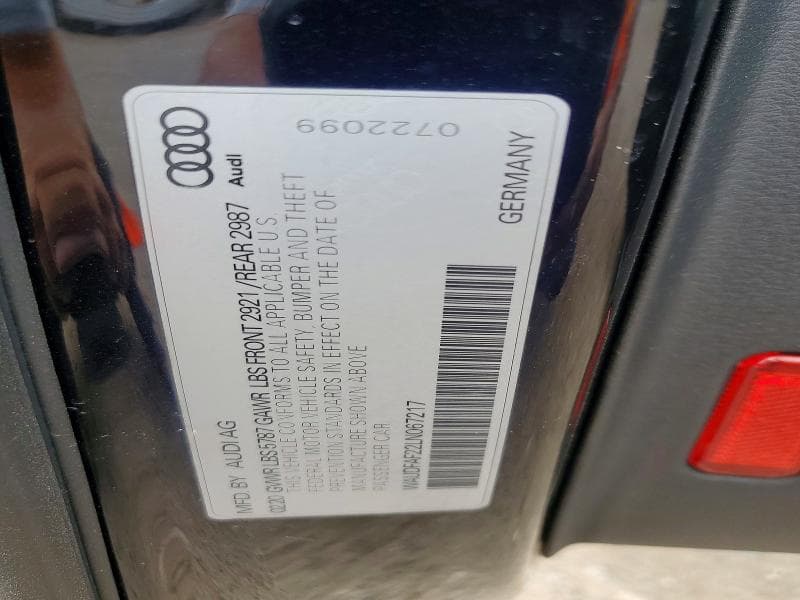 2020 AUDI S6 PREMIUM PLUS 12