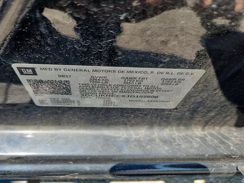 2018 CHEVROLET SILVERADO K1500 LT 12