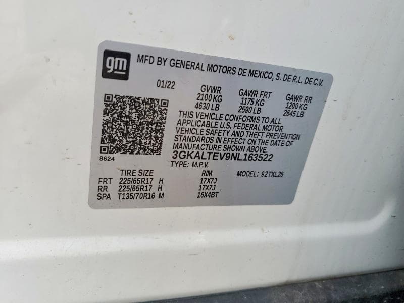 2022 GMC TERRAIN SLE 13