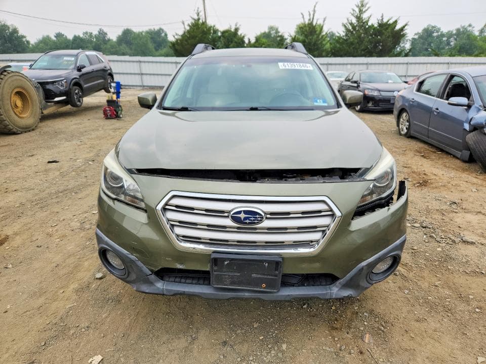 2016 SUBARU OUTBACK 2.5I PREMIUM 5