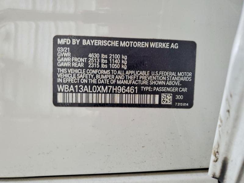 2021 BMW M235XI 13