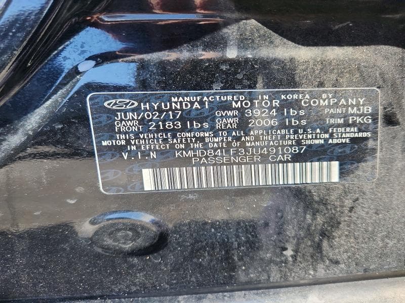 2018 HYUNDAI ELANTRA SEL 12