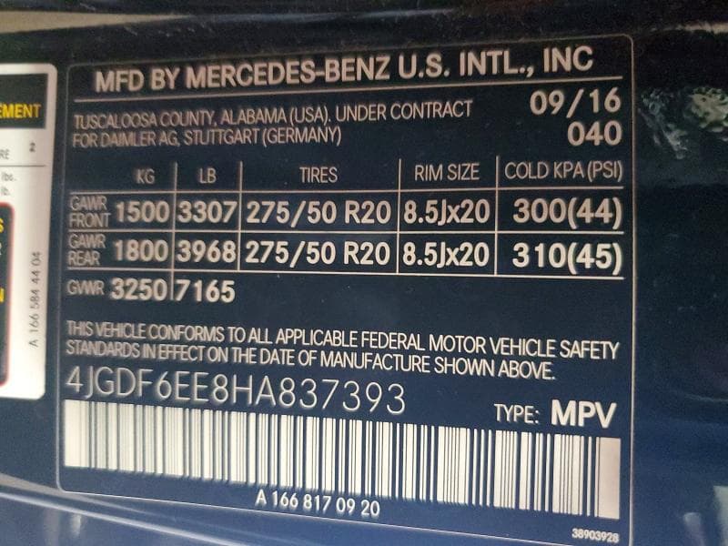 2017 MERCEDES-BENZ GLS 450 4MATIC 13