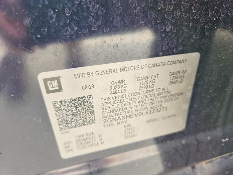 2020 CHEVROLET EQUINOX LS 13