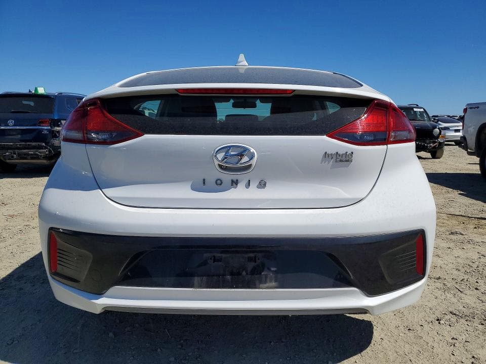 2017 HYUNDAI IONIQ BLUE 6