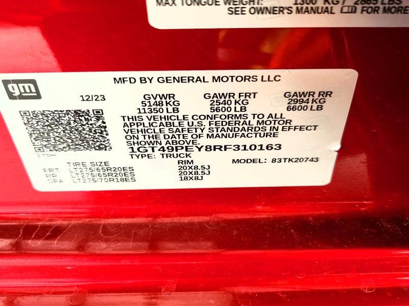 2024 GMC SIERRA K2500 AT4 K2500 AT4 12