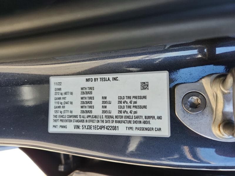 2023 TESLA MODEL 3 12