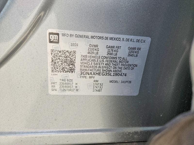 2025 CHEVROLET EQUINOX LT 13