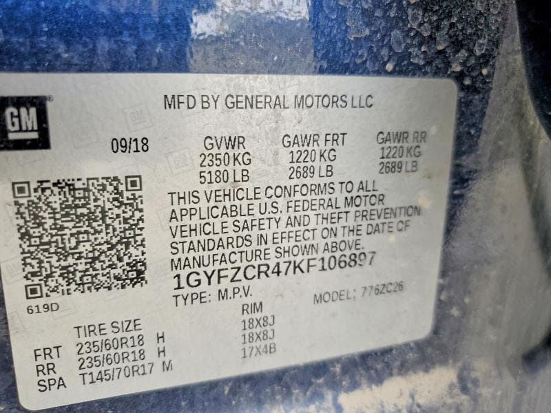 2019 CADILLAC XT4 PREMIUM LUXURY 12