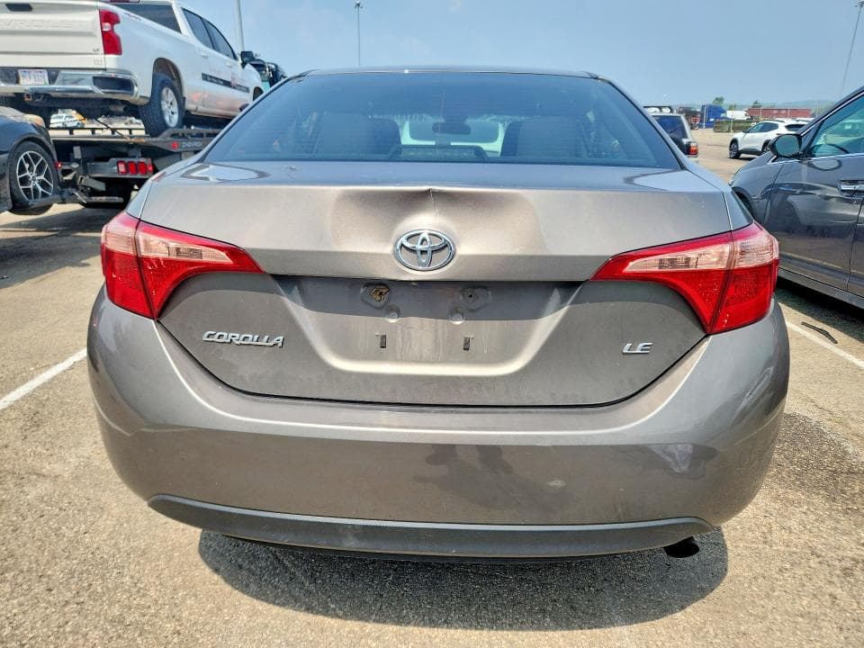 2018 TOYOTA COROLLA LE 6