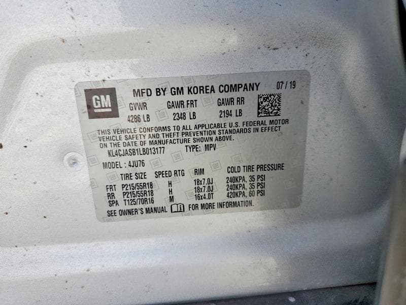 2020 BUICK ENCORE PREFERRED PREFERRED 12