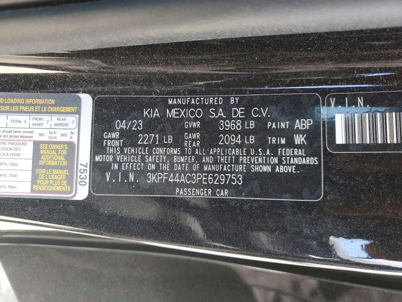 2023 KIA FORTE GT 12
