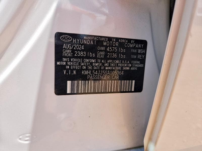 2025 HYUNDAI SONATA HYBRID LIMITED 13
