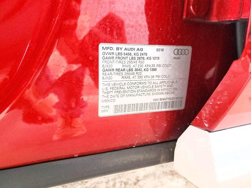 2018 AUDI Q5 PREMIUM PLUS 14