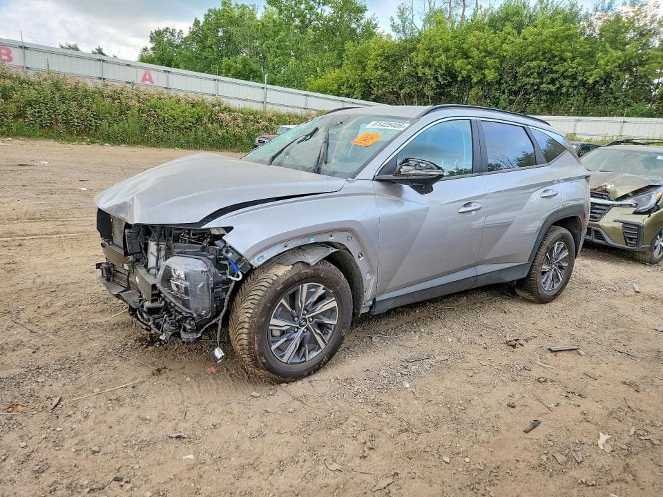 2023 HYUNDAI TUCSON BLUE BLUE - 1