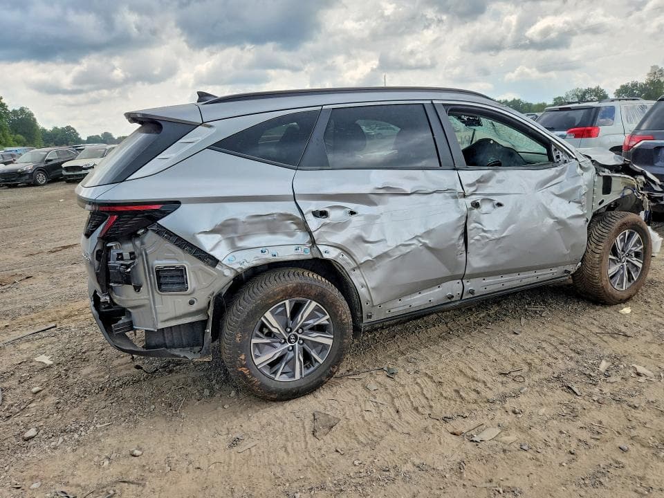 2023 HYUNDAI TUCSON BLUE BLUE 3