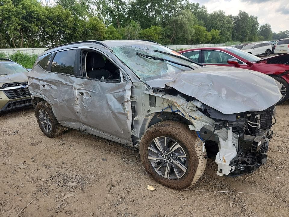 2023 HYUNDAI TUCSON BLUE BLUE 4