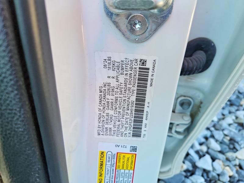 2025 HONDA CIVIC LX 12