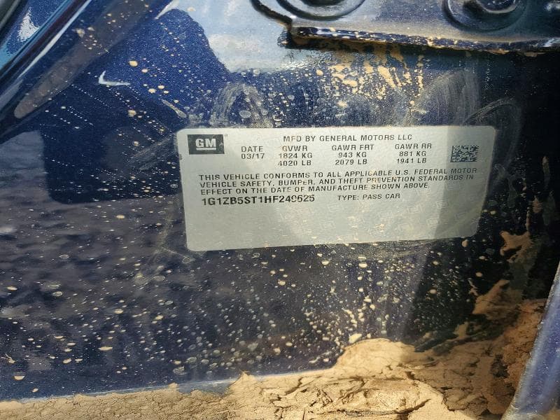 2017 CHEVROLET MALIBU LS LS 12
