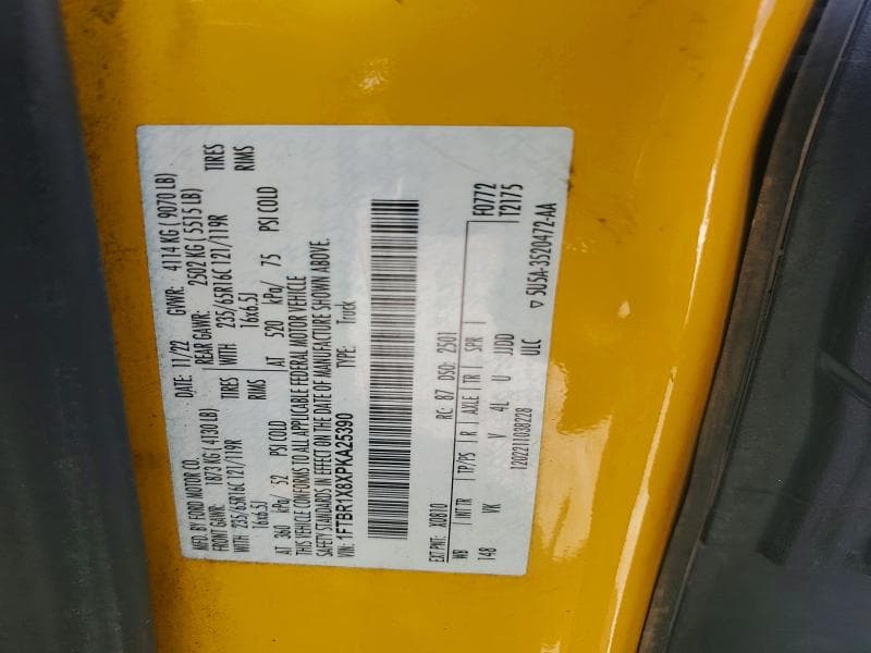 2023 FORD TRANSIT T-250 13