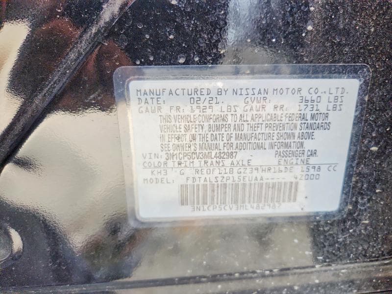 2021 NISSAN KICKS SV 13