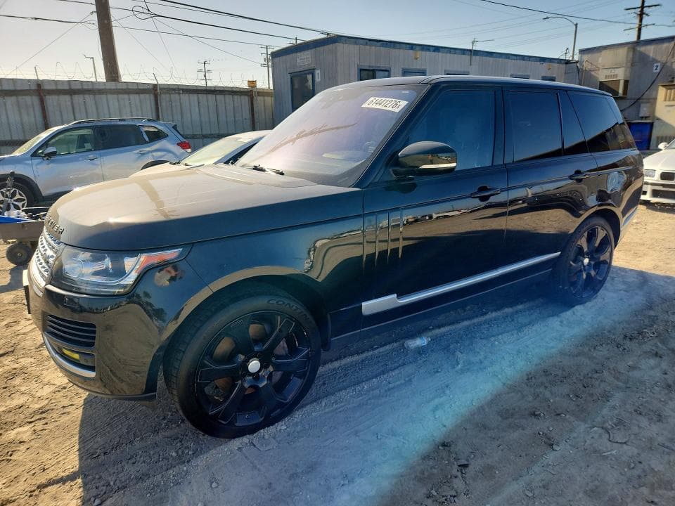 2017 LAND ROVER RANGE ROVER SUPERCHARGED SUPERCHARGED - 1