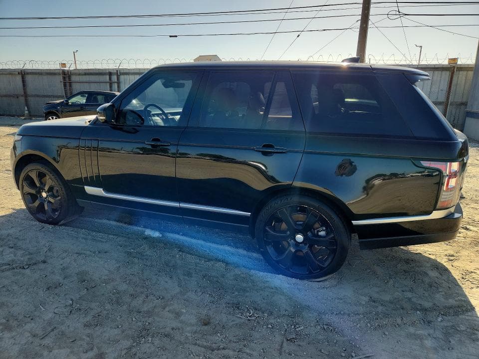 2017 LAND ROVER RANGE ROVER SUPERCHARGED SUPERCHARGED 2