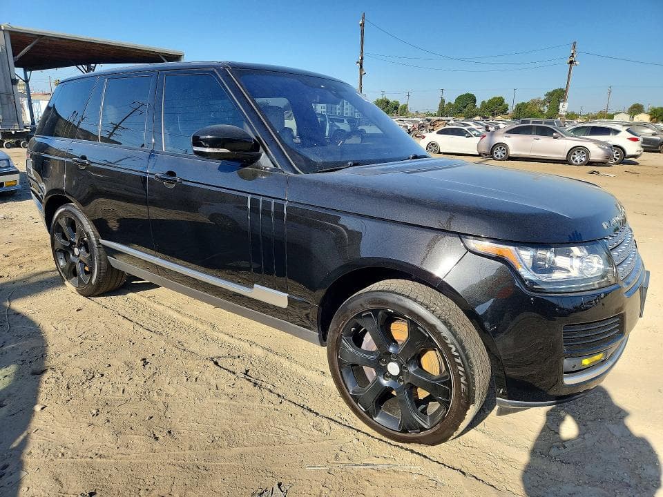 2017 LAND ROVER RANGE ROVER SUPERCHARGED SUPERCHARGED 4