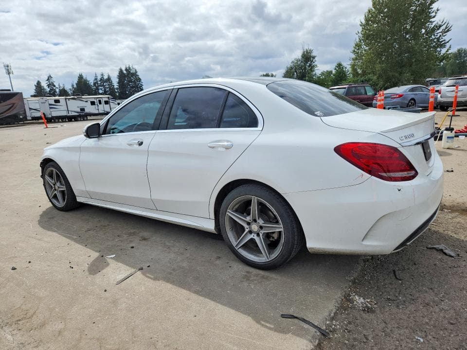 2017 MERCEDES-BENZ C 300 4MATIC 300 4MATIC 2