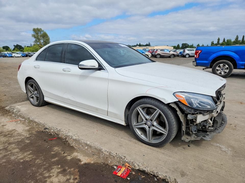 2017 MERCEDES-BENZ C 300 4MATIC 300 4MATIC 4