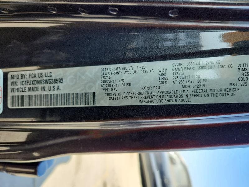 2025 JEEP WRANGLER SPORT 13