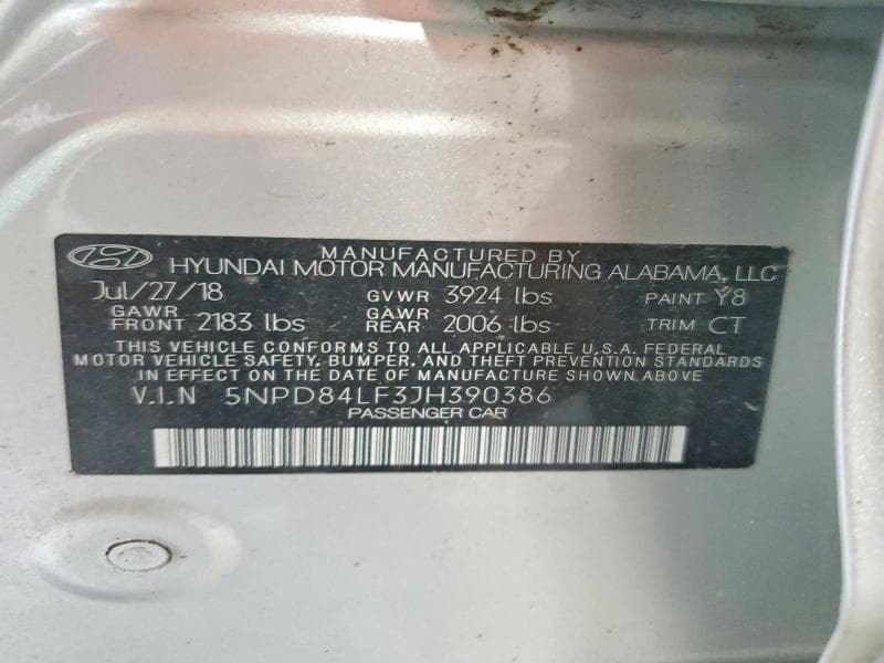 2018 HYUNDAI ELANTRA VALUE EDITION 13