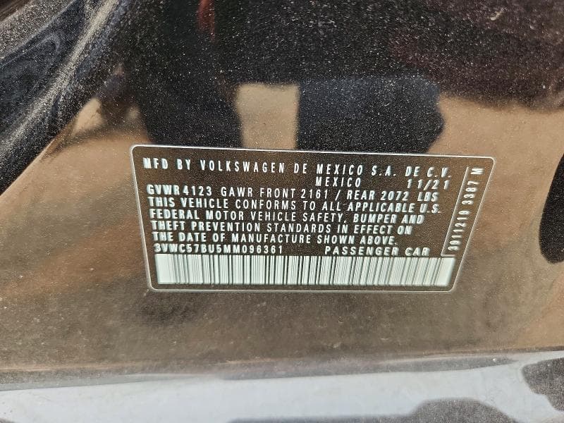 2021 VOLKSWAGEN JETTA S 12