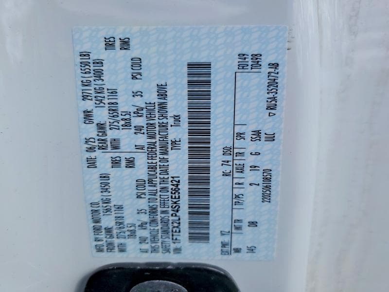 2025 FORD F150 STX 13