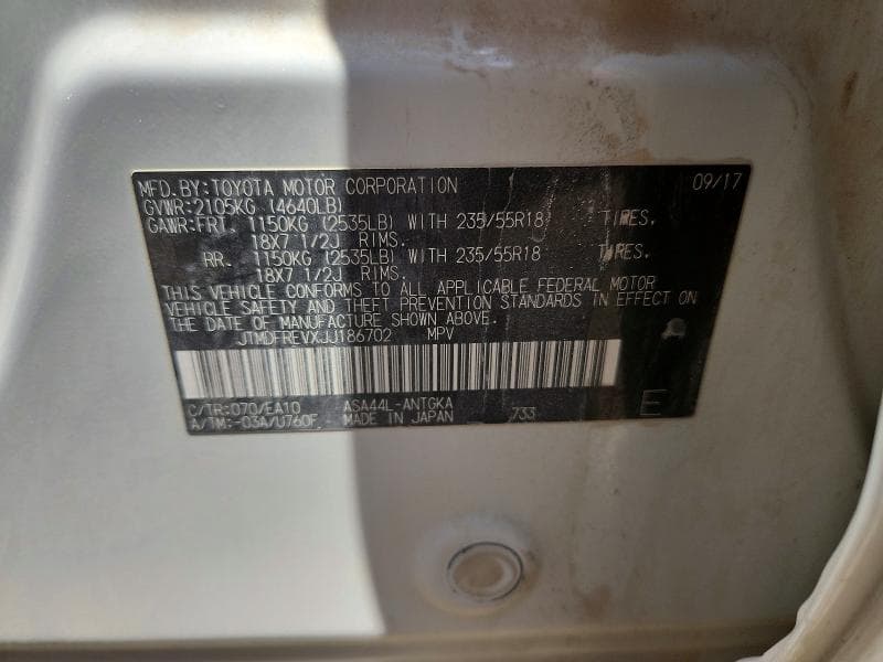 2018 TOYOTA RAV4 LIMITED LIMITED 13