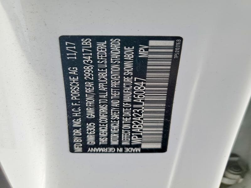 2018 PORSCHE CAYENNE S S 14