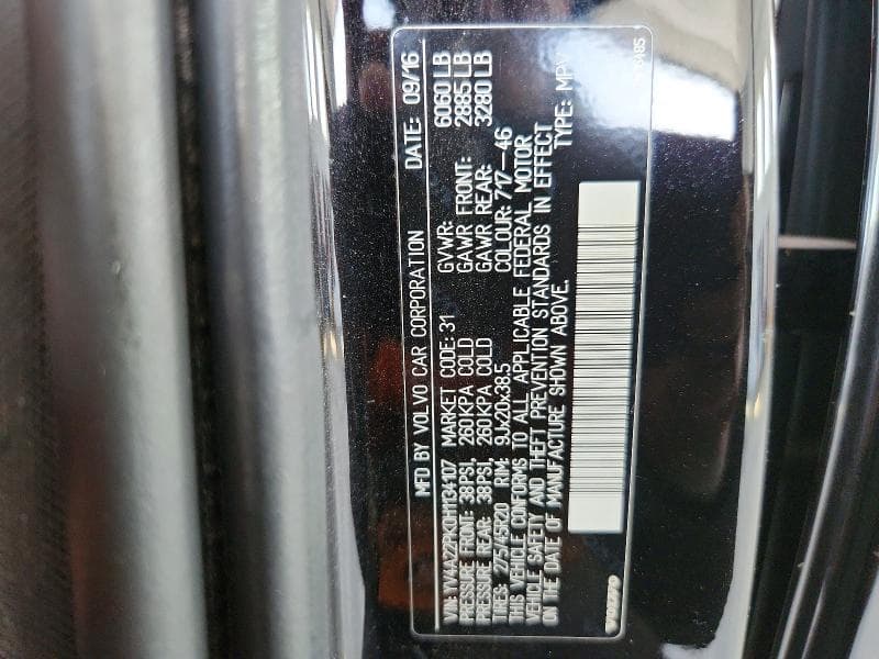 2017 VOLVO XC90 T6 T6 13