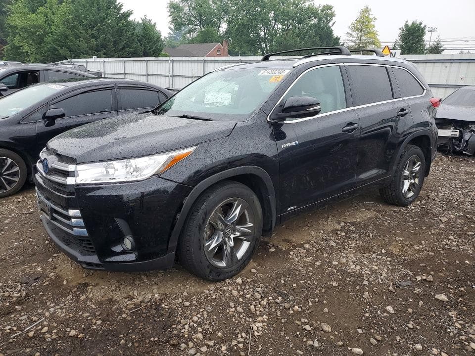 2017 TOYOTA HIGHLANDER HYBRID LIMITED PLATINUM - 1