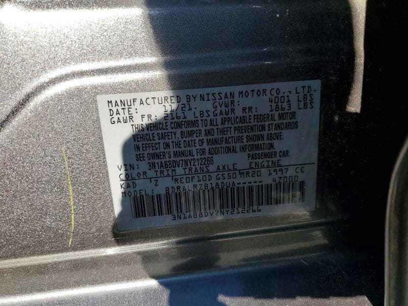 2022 NISSAN SENTRA SR 12
