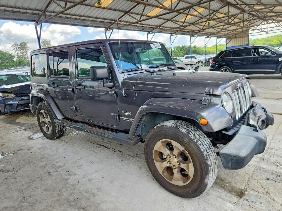 2017 JEEP WRANGLER UNLIMITED SAHARA 4