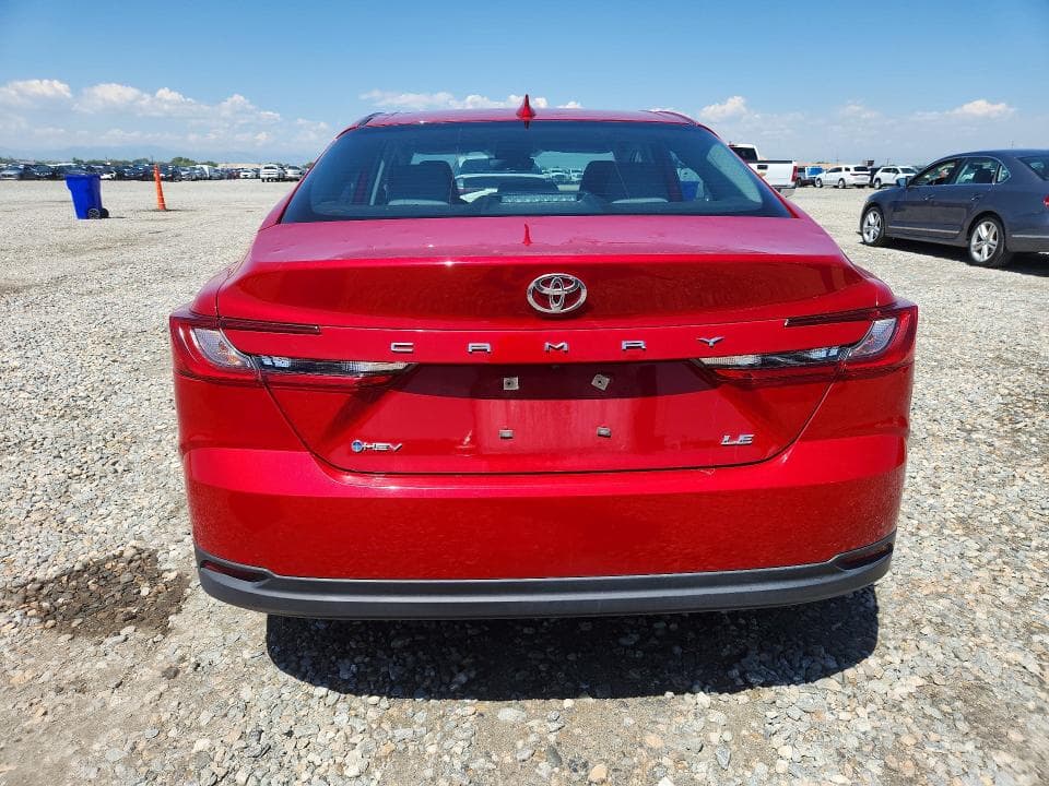 2025 TOYOTA CAMRY LE 6