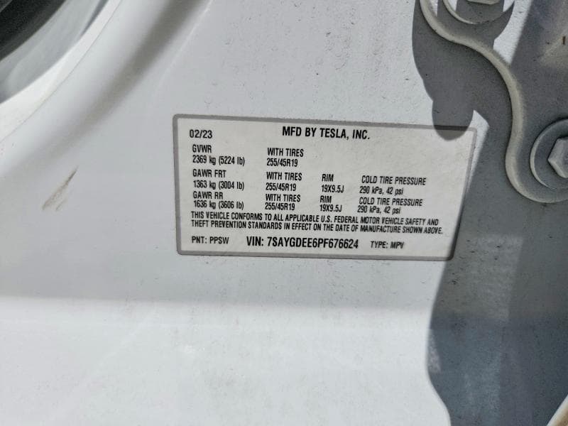 2023 TESLA MODEL Y 13