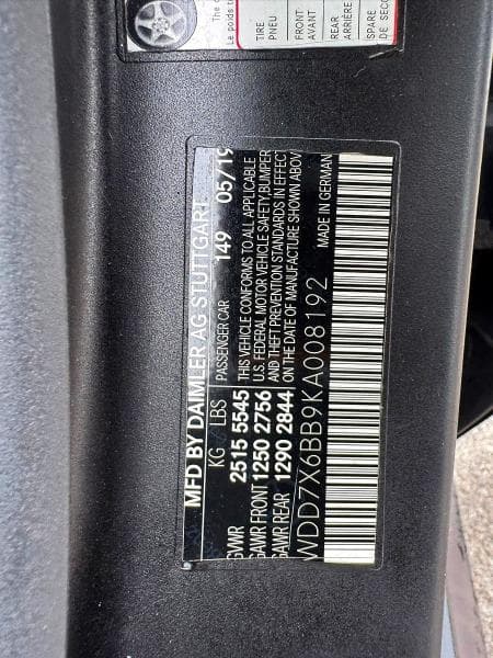 2019 MERCEDES-BENZ GT-CLASS 53 10