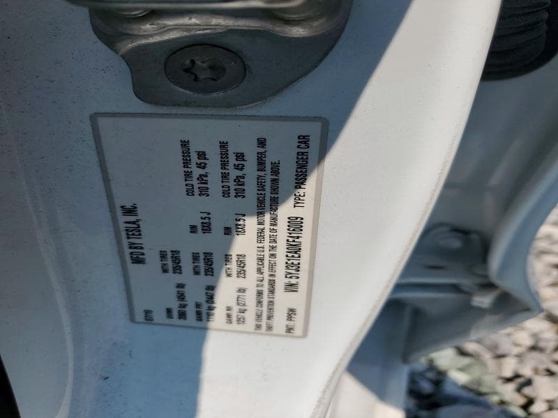 2019 TESLA MODEL 3 13