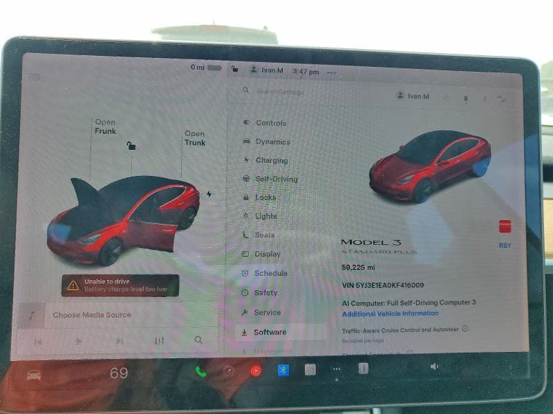 2019 TESLA MODEL 3 9