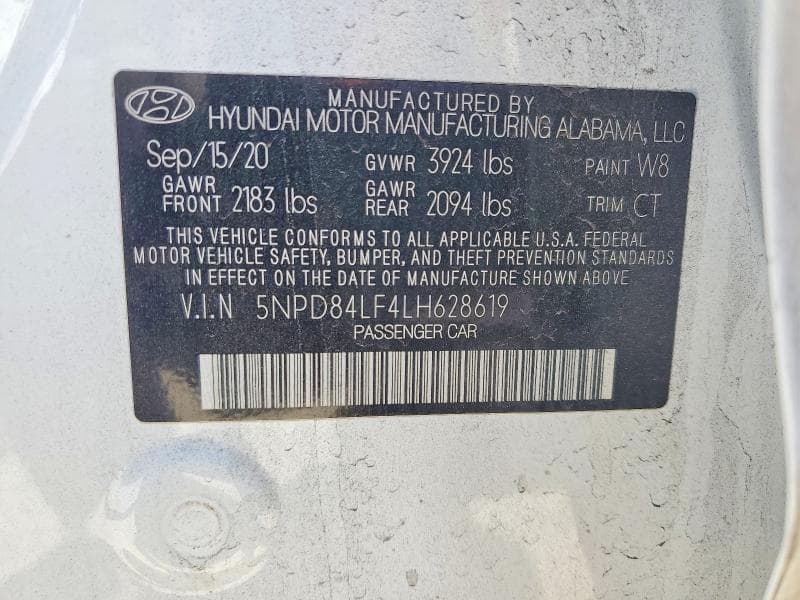 2020 HYUNDAI ELANTRA SEL 12